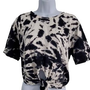 Zara Tie Dye Crop Top